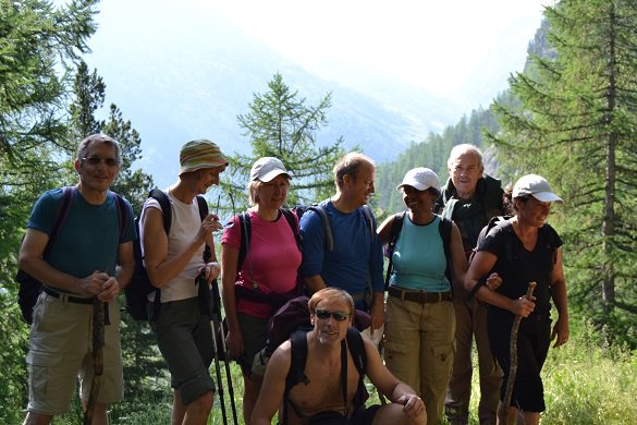 La section randonnée (massif du Queyras)