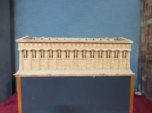 18 MAQUETTE TEMPLE DE ZEUS V. DES TEMPLES